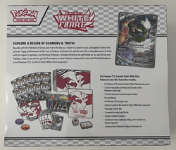 Pokemon Center Scarlet & Violet White Flare ETB sealed with Acrylic case - Image 2