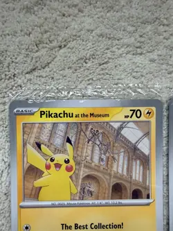 Pokemon TCG Pikachu at the Museum Promo (Jumbo) x2 – Sealed - Image 3