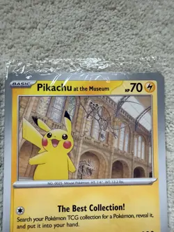 Pokemon TCG Pikachu at the Museum Promo (Jumbo) x2 – Sealed - Image 5