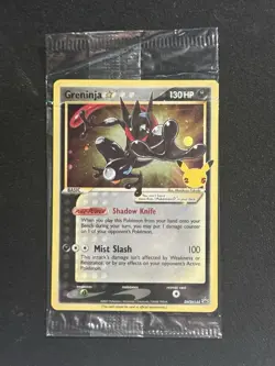 Greninja Gold Star - SWSH144 - Pokemon Sword & Shield Promo SEALED Holo Rare NM - Image 1