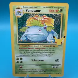 Venusaur 15/102 Classic Collection Celebrations: Classic Collection Pokemon NM - Image 1
