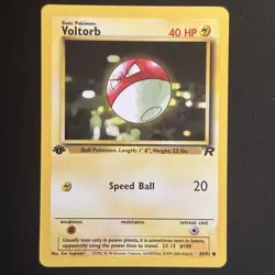 Voltorb 69/82 1st Edition Common | Team Rocket 1999 | Pokemon TCG Vintage | LP - Image 1