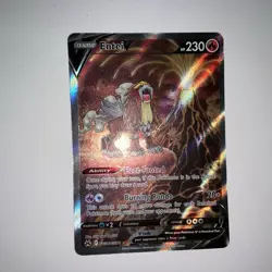 Entei v Crown Zenith Galarian Gallery Holo Ultra Rare Pokemon TCG GG36/GG70 - Image 1