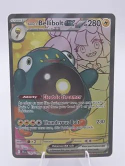 Pokemon TCG Ionos Belibolt EX Ultra Rare Journey Together 172/159 - NM - Image 1