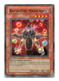 Rapid-Fire Magician - SD6-EN016 1st Edition - YuGiOh-MP - Image 1