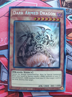 🔥YUGIOH • DARK ARMED DRAGON • GHOST RARE • GFP2-EN179 • 1st EDITION • NM🔥 - Image 1