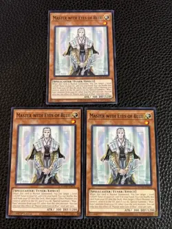 Master With Eyes Of Blue (X3) SDWD-EN014 Yugioh 1st Edition (New) - Image 1