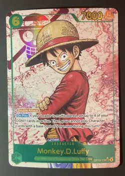 Monkey.D.Luffy (118) (Parallel) OP13-118 Carrying On His Will Foil - Image 1
