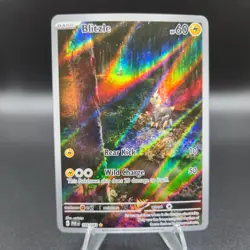 Blitzle 195/182 Pokemon Card - Paradox Rift Holo Illustration Rare - NM - Image 1
