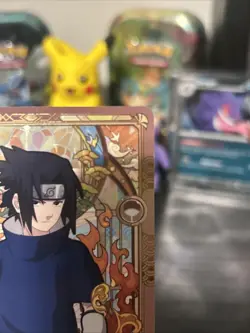 Sasuke Uchiha NARUTO NRSA01-SP-002L5 Naruto Kayou Card - ENGLISH - Heaven Scroll - Image 3