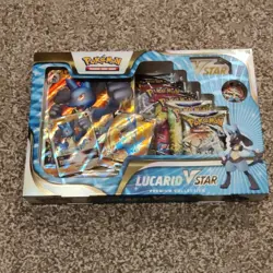 Pokemon Lucario VSTAR Premium Collection Box : New & Sealed : TCG Cards - Image 1