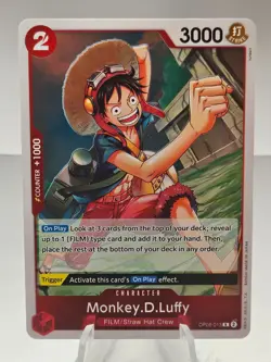 Monkey.D.Luffy OP06-013 R - One Piece Card Game - Wings of Captain - English - Image 1