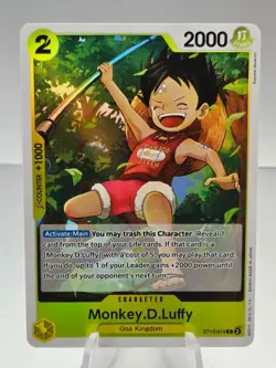Monkey D Luffy - ST13-014 - Three Brothers Ultra Deck - One Piece Card Game - Image 1