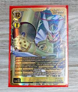 Digimon Card Game Time Stranger: Jupitermon BT24 101 SEC – RARE PULL – SP – MINT - Image 1