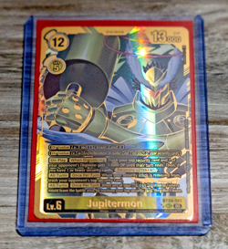 Digimon Card Game Time Stranger: Jupitermon BT24 101 SEC – RARE PULL – SP – MINT - Image 4