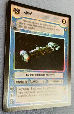 STAR WARS CCG - Spiral - Rare Foil Card - Reflections - Decipher Inc. 1999 - Image 2