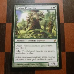 Mtg Timber Protector LP/NM Lorwyn Treefolk Magic Card Rare - Image 1