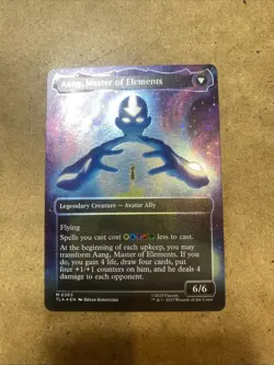 Avatar Aang (Raised Foil) Avatar: The Last Airbender Foil MTG Brand New Unused - Image 2