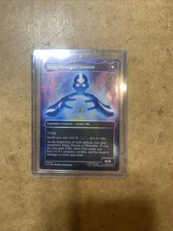 Avatar Aang (Raised Foil) Avatar: The Last Airbender Foil MTG Brand New Unused - Image 4