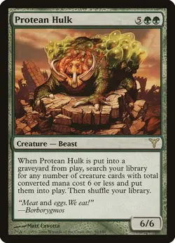 MTG - Protean Hulk - Dissension - Magic the Gathering - Image 1