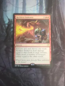 Reckless Endeavor Commander: Adventures in the Forgotten Realms Regular - Image 1