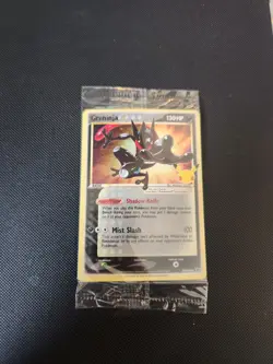 Greninja Gold Star SWSH 144 Pokemon Celebrations Sealed Promo Holo Card - Image 2