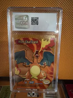 DA108061 2000 - Topps - Pokemon TV Animation Edition - Charizard Clear #PC3 - Image 2