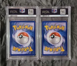 2013 POKEMON B&W PROMO TEAM PLASMA BW74/BW73 GIRATINA/DARKRAI PSA 8 - Image 2