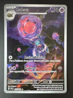 Rabsca 215/193 - Pokemon SV02: Paldea Evolved Illustration Rare IR Full Holo NM - Image 1