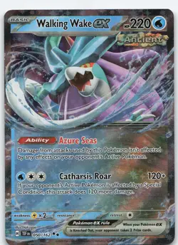 Walking Wake ex - 050/162 Double Rare Holo SV05: Temporal Forces NM Pokemon - Image 1