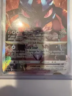 Pokemon Lucario VSTAR SWSH291 Promo Holo SWSH: Sword & Shield 270HP - Image 3