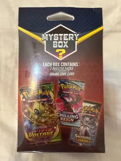 2022 Pokemon Mystery Power Box MEIJER EXCLUSIVE Factory Sealed-Evolving SkiesU! - Image 3
