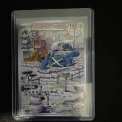 Pokemon Metagross 178/162 SV05 Temporal Forces Holo Illustration Rare HP 180 - Image 1