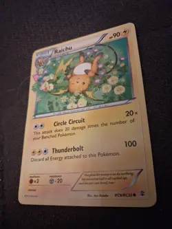 Pokemon TCG Raichu RC9/RC32 XY Generations Radiant Collection Nm - Image 2
