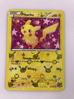 Pokemon TCG Pikachu RC7/RC25 Radiant Collection Holo 2013 Legendary Treasures - Image 1