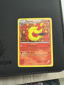 Pokemon Flareon BW88 - Black and White Holo - Black Star Promo MP - Image 2