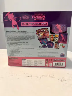 Pokemon Fusion Strike Elite Trainer Box English Mew TCG Sealed (Rip on the side) - Image 4