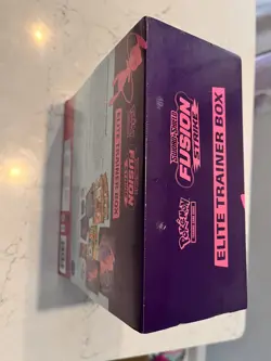 Pokemon Fusion Strike Elite Trainer Box English Mew TCG Sealed (Rip on the side) - Image 5