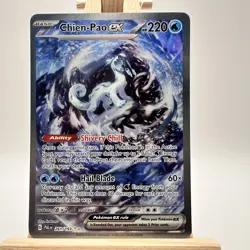 Pokemon TCG Paldea Evolved Special Illustration Rare Holo Chien-Pao ex 261/193 - Image 1