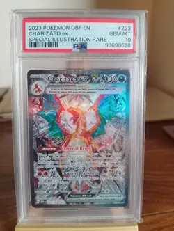 PSA 10 Charizard EX 223/197 - Obsidian Flames - SIR - Pokemon TCG - Image 1