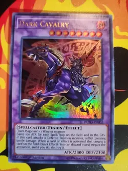 Yugioh - Dark Calvary DUPO-EN002 Ultra Rare 1st Ed NM - Image 1