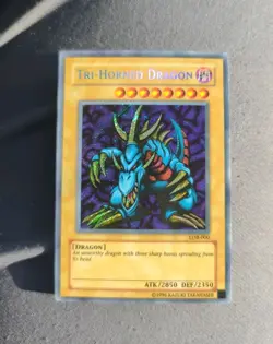 Tri-Horned Dragon LOB-000 The Legend of Blue Eyes White Dragon Unlimited - Image 1