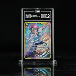 Kobe OP11-119 SEC One Piece TCG A Fist of Divine Speed Japanese TAG 10 - Image 1