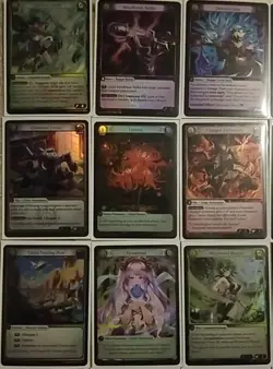 Grand Archive TCG Trading Card Lot Of 40 Holo Foil Cards - Image 2