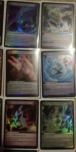 Grand Archive TCG Trading Card Lot Of 40 Holo Foil Cards - Image 4