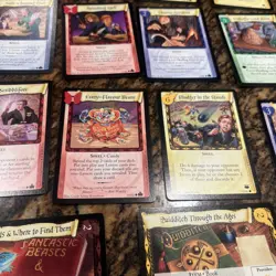 Harry Potter 2001 TCG Base Card Lot Many Rare Cards Warner Bros. 90 Card Lot - Image 2