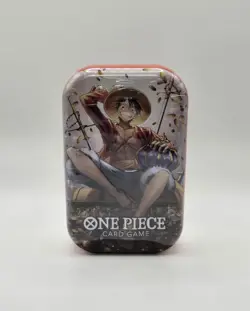 One Piece Card Game Tin Pack Vol.2 - Monkey D. Luffy Tin - Sealed - English - Image 1