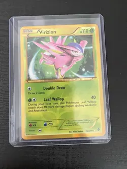 Pokemon TCG Virizion Plasma Blast 103/101 Regular Secret Rare Card, LP Condition - Image 1