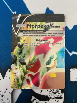 Pokemon Card Morpeko V Union V-Union Full SWSH215 Promo NM [US] - Image 3