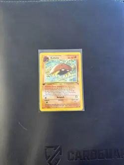 Pokemon TCG Kabuto Fossil Card 50/62 Regular Common 1st Edition NM - Image 1